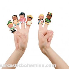 Dozen Kids Around the World Finger Puppets B004AWBCMY